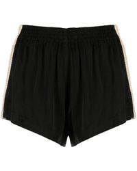 Palm Angels - Side-Stripe Track Shorts - Lyst