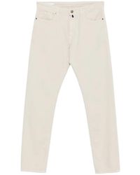 Incotex - Jean Droit À Coupe Cinq Poches - Lyst