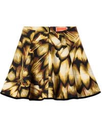 La DoubleJ - All-Over Print Mini Skirt - Lyst