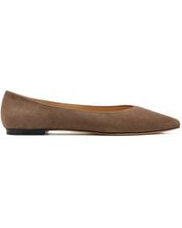 House Of Ballerinas - Michelle Suede Ballet Flats - Lyst