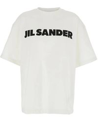 Jil Sander - Cotton T-Shirt - Lyst