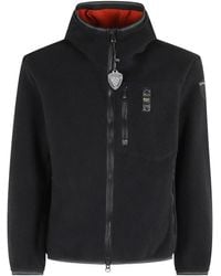 Blauer - Kapuzenjacke mit Reißverschluss - Lyst