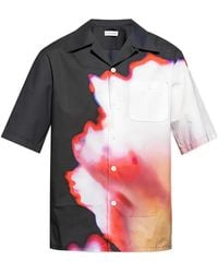 McQueen - Short Sleeve Shirts - Lyst