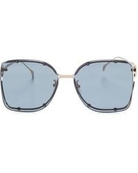 Gucci - Oversize-Frame Sunglasses - Lyst