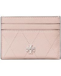 Tory Burch - Porte-Cartes Matelassé Charlie - Lyst