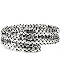 John Hardy - Sterling Dot Coil Bracelet - Lyst