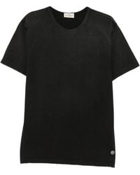 Antik Denim - Faded-Effect Logo-Plaque T-Shirt - Lyst