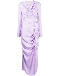 Matériel - Ruched Long Sleeved Dress - Lyst