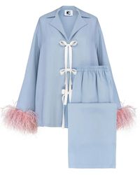 Sleeper - The Bow Pyjama Set - Lyst