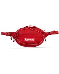 supreme waist bolsa red
