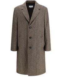 Maison Margiela - Jas Met Enkele Rij Knopen En Visgraatpatroon - Lyst