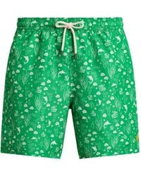Polo Ralph Lauren - Traveler Printed Swim Shorts - Lyst