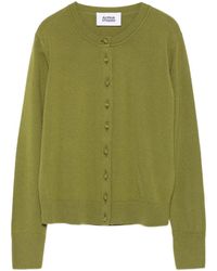Alpha Studio - Cardigan Girocollo Con Bottoni - Lyst