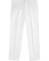 Fay - Pocket Classic Capri Trousers - Lyst