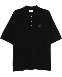 Maison Kitsuné - Fox Head Polo Shirt - Lyst