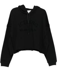 Iceberg - Sudadera Corta Con Capucha - Lyst