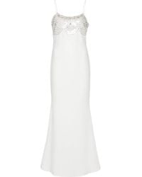 Amen - Robe Longue À Ornements En Cristal - Lyst