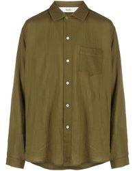 Séfr - Leo Long-sleeve Cotton Shirt - Lyst