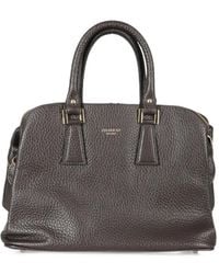 Avenue - Xs Fandango Dollarone Handtasche Aus Leder Mit Gekörnter Struktur - Lyst