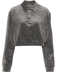 JNBY - Sweatshirt Aus Cord Mit Klassischem Kragen - Lyst
