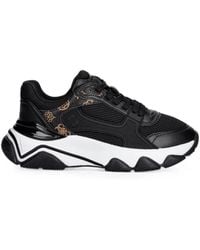 Guess - Logo-Print Chunky-Sole Sneakers - Lyst