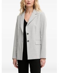 Benetton - Buttoned Jacket - Lyst