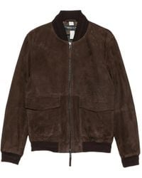 Bully - Suede Bomber Jacket - Lyst
