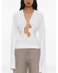 Christopher Esber - Salacia Ruched Top - Lyst