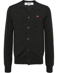 COMME DES GARÇONS PLAY - Klassischer Cardigan - Lyst