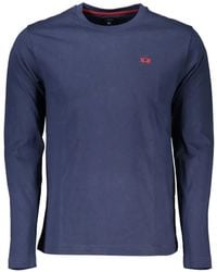 La Martina - Logo-Embroidered Long-Sleeved T-Shirt - Lyst