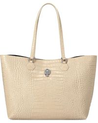 Philipp Plein - Borsa Tote Con Effetto Coccodrillo Goffrato - Lyst
