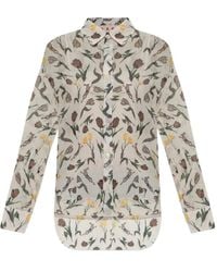 Marni - Camisa Con Estampado Floral Y Botones - Lyst