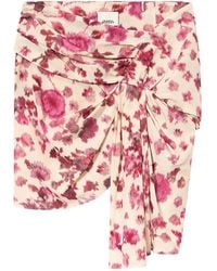 Isabel Marant - X Ovia Rock mit Blumenmuster - Lyst