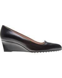 Tod's - Low Wedge Pumps - Lyst