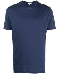 Sunspel - Crew Neck Cotton T-shirt - Lyst