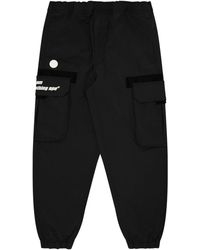 Aape By A Bathing Ape - Logo-Print Cargo Trousers - Lyst