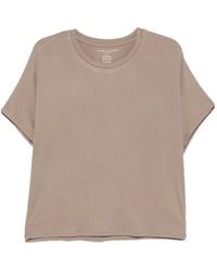 Majestic Filatures - T-Shirt À Col Rond - Lyst