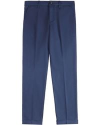 Fay - Cotton-Blend Chino Trousers - Lyst