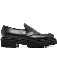Anna F. - Leather Loafers - Lyst