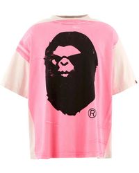 SAINT Mxxxxxx - X Bape Cotton T-Shirt - Lyst