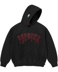 Supreme - Langärmeliger Ghostface Arc Hoodie - Lyst