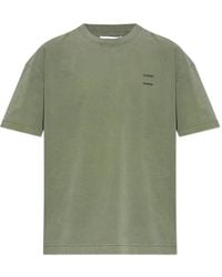 Samsøe & Samsøe - Logo-Print T-Shirt - Lyst