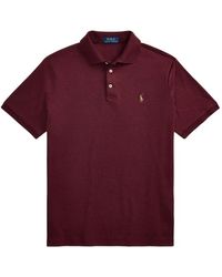 Polo Ralph Lauren - Three-Button Embroidered Polo Shirt - Lyst