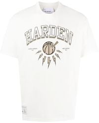 Neil Barrett - X James Harden Logo-Print Cotton T-Shirt - Lyst