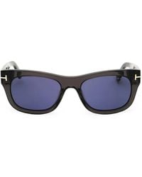 Tom Ford - Lunettes De Soleil À Monture Rectangulaire - Lyst
