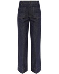 Victoria Beckham - Alina Jean Flared-Leg Jeans - Lyst