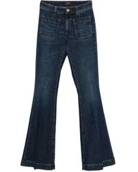 The Seafarer - Capucine Bootcut Jeans Met Klepzak - Lyst