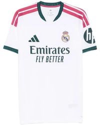 adidas - Real Madrid Logo-Patch T-Shirt - Lyst