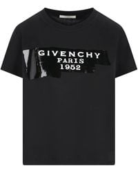 Givenchy - Logo-print Cotton T-shirt - Lyst