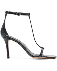 Isabel Marant - 90mm Open-toe Leather Sandals - Lyst